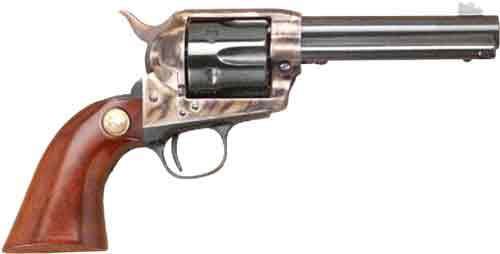 Cimarron P-Model .44-40 Win Single-Action Revolver, 4.75" Barrel, Case Hardened/Blued Finish, Walnut Grips