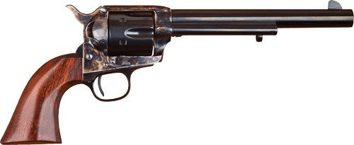 Cimarron P-Model .38 Special/.357 Magnum Single-Action Revolver, 7.5" Barrel, Case Hardened/Blued Finish, Walnut Grips