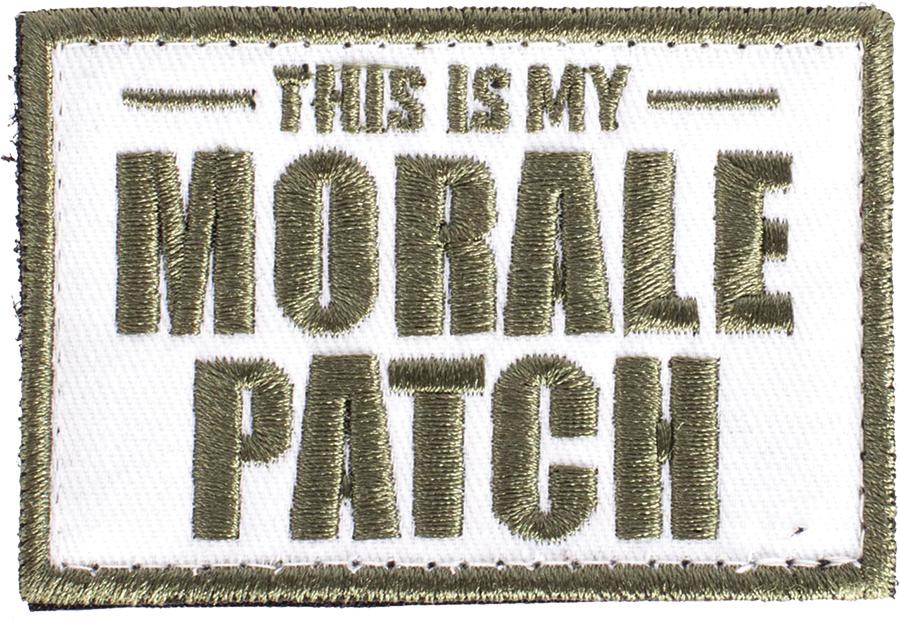 This Is My Morale Patch - Hook and Loop with Adhesive