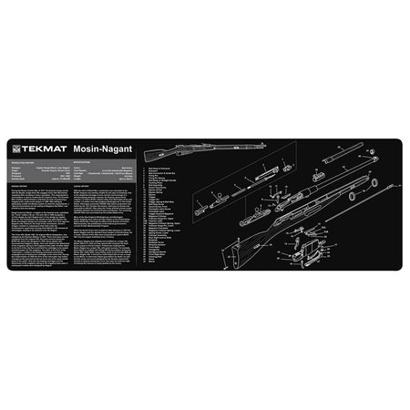 TekMat Mosin Nagant 36 Inch Printed Gun Cleaning Mat