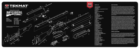 TekMat 36-Inch Mossberg Shotgun Printed Cleaning Mat