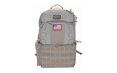 GPS Tactical Range Bag, Tan Finish, Tall Version, Heavy Duty 1000 Denier Material GPS-T1913BPT