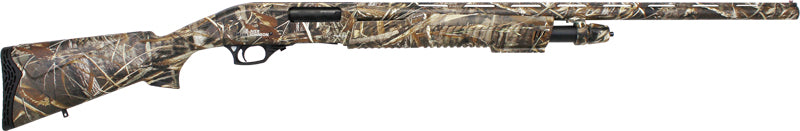 Iver Johnson Pump-Action 12 Gauge 3" 28" Vent Rib Barrel, Max-5 Synthetic Finish