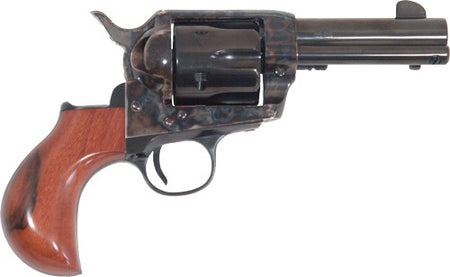 Cimarron Thunderball .45 LC 3.5" Case-Colored/Blued Walnut Birdshead Grip Revolver