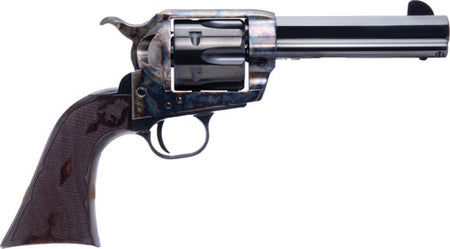 Cimarron El Malo 2 .45 Colt Revolver - 4.75" Octagon Barrel, Case Hardened Frame, Blued Finish, Walnut Grip