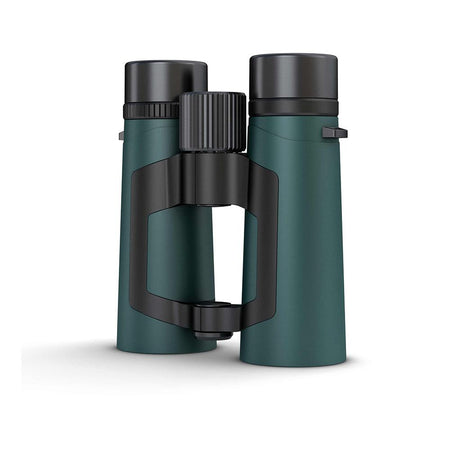 GPO Polariz 10x42 Binoculars Bundle with Chest Harness and Tripod Adapter Green