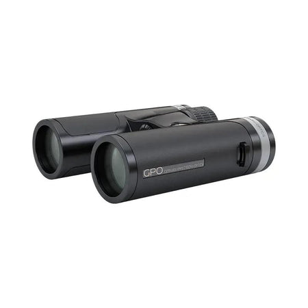 GPO Passion SD Binoculars 10x34mm Magnesium Body SD Glass Black and Silver