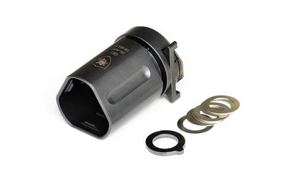 Griffin Armament Gen 2 QD Blast Shield Muzzle Accessory, Black, A2 Compensator Compatible
