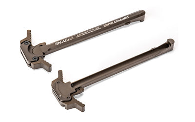Griffin Armament Gen 2 SN-ACH AR-15 Charging Handle, Ambidextrous, Anodized Terra Brown