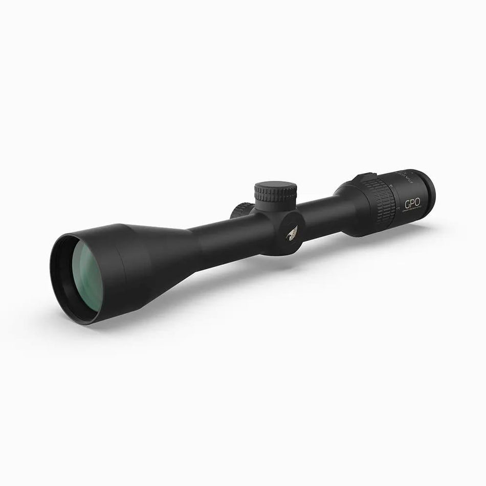 GPO Passion 3x 4-12x42 1" Second Focal Plane Plex Riflescope Black