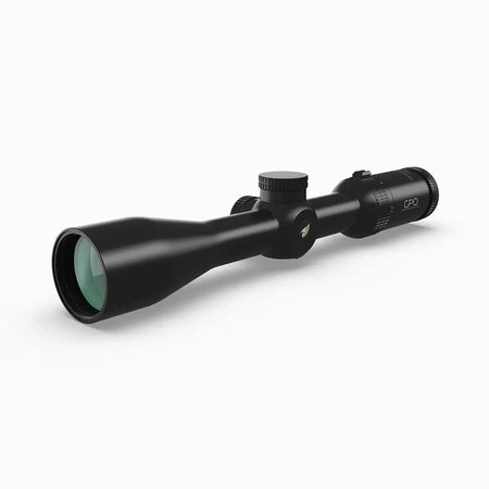 GPO Spectra 4x 2.5-10x44mm SFP Riflescope with G4 Reticle, 30mm Tube, Black