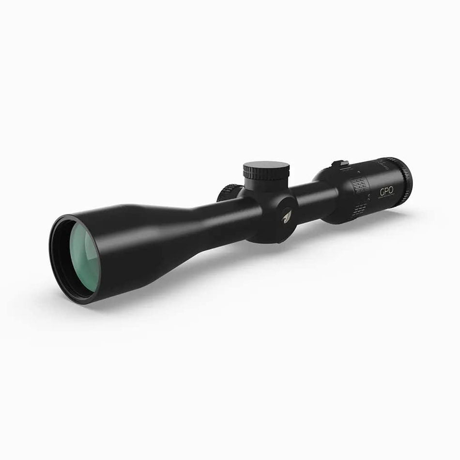 GPO Spectra 4x 2.5-10x44mm SFP Riflescope with G4 Reticle, 30mm Tube, Black