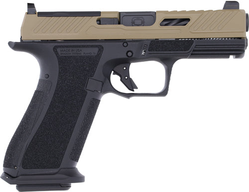 Shadow Systems XR920 Elite 9mm Optic Cut Pistol - Coyote/Black