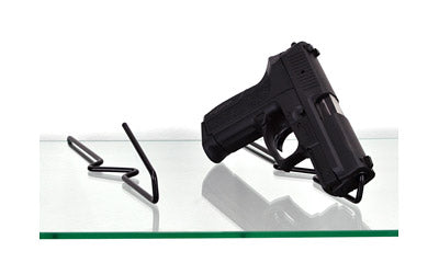 Gun Storage Solutions Vinyl Coated Handgun Kikstands, Fits .22 Caliber and Larger, 10 Pack BKIK10
