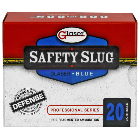 Glaser .38 Special GL02200/20 Blue +P Pre-Fragmented 80 Grain