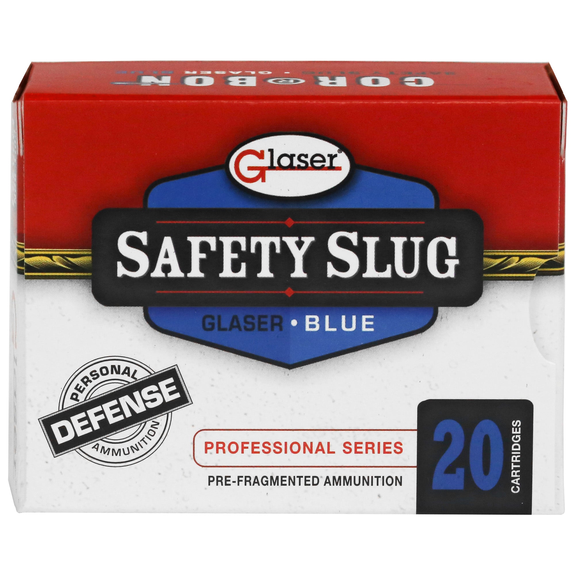 Glaser .45 ACP/Auto GL04600/20 Blue +P Pre-Fragmented 145 Grain
