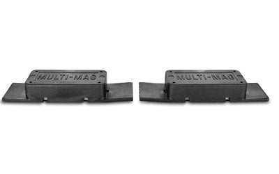 Gun Storage Solutions Multi-Mags Rubber Coated Magnet Strips for Magazine Storage, 2 Pack MULTMAG2