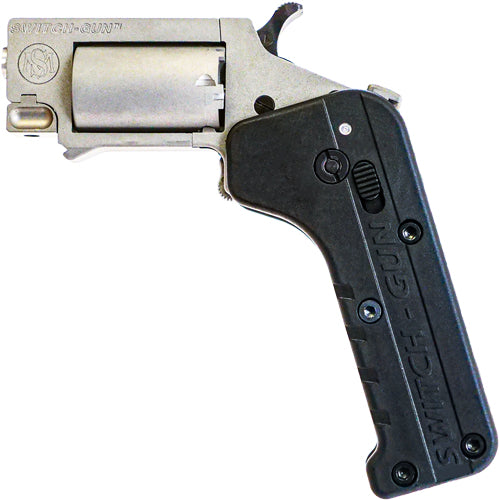 Standard Mfg Switch-Gun .22 Mag Folding Revolver, 5-Shot, Stainless Steel