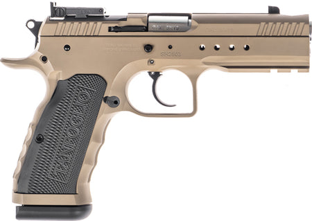 Tanfoglio Hexagon Tactical 9mm 4.45in Barrel 17-Round Steel/Aluminum Grips Pistol
