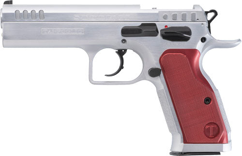 Tanfoglio Stock II OR 10mm, 4.45" Barrel, 17-Round Capacity, Chrome/Chrome Finish