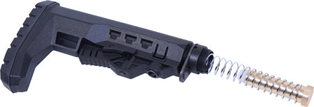 Guntec AR15 Multi Point Mod MPM Stock Black Finish