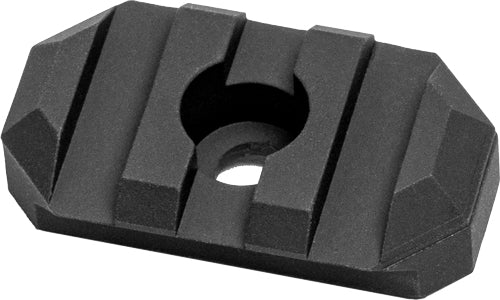GrovTec 3-Slot M-LOK Aluminum Rail Section 1.3 Inch Black