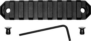GrovTec 9-Slot KeyMod Aluminum Rail Section 3.8 Inch Black