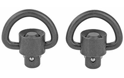 GrovTec Heavy Duty Push Button Swivels with Recessed Plunger, Manganese Phosphate Finish GTSW264