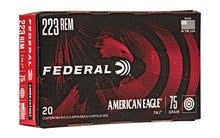 American Eagle .223 Remington AE223T75 Total Metal Jacket TMJ 75 Grain