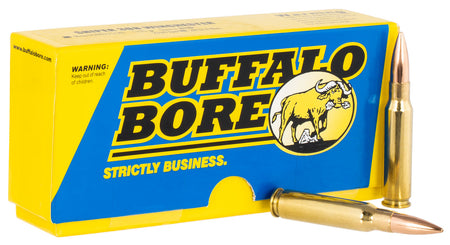 Buffalo Bore .308 Win / 7.62x51mm S30817520 Sniper Hollow Point Boat Tail HPBT 175 Grain