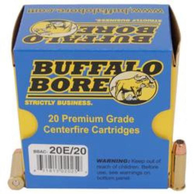 Buffalo Bore .38 Special 20E20 Standard Pressure Jacketed Hollow Point JHP 125 Grain
