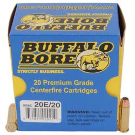 Buffalo Bore .38 Special 20E20 Standard Pressure Jacketed Hollow Point JHP 125 Grain