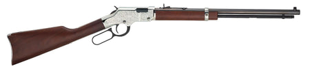 Henry H004SEM Silver Eagle Full Size .22 WMR, 12+1, 20.5" Octagon Nickel Walnut