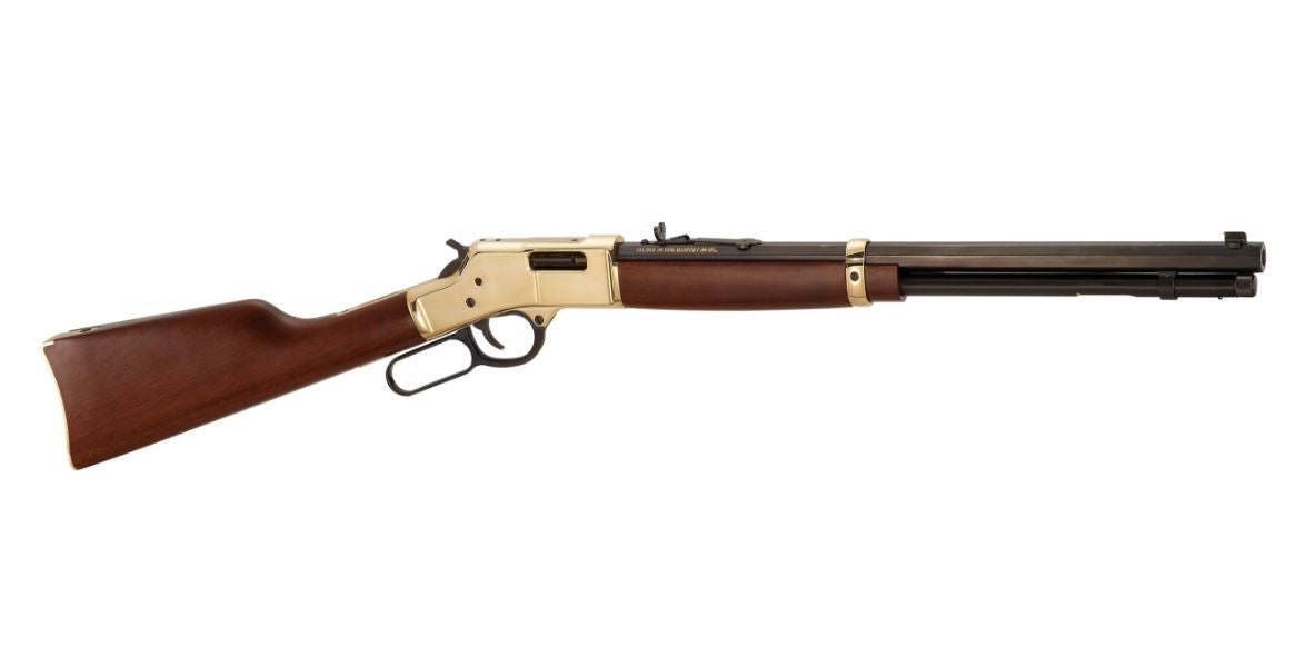 Henry H006M327 Big Boy Classic .327 Federal Mag 10+1 20" Octagon Barrel Rifle, Brass Receiver, Walnut Stock