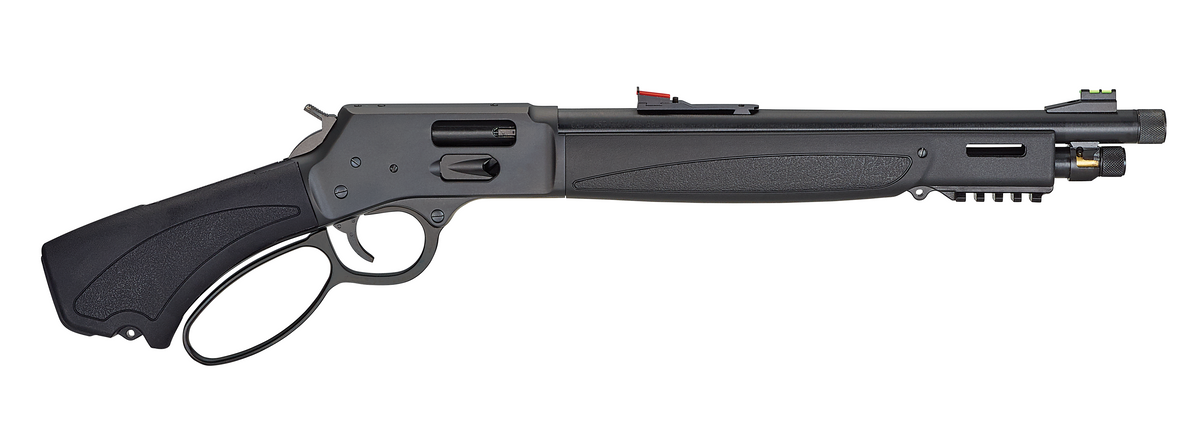 Henry H012GBLX44 Bear's Leg .44 Special/.44 Mag 4+1 13.8" Blued Threaded Barrel Black Synthetic SBR