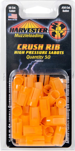 Harvester .50 Caliber Sabot Only for .45 Cal .458 Diameter Bullets 50 Pack