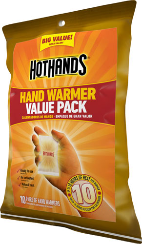 HotHands 10-Pair Hand Warmer Value Pack 10-Hour Heat