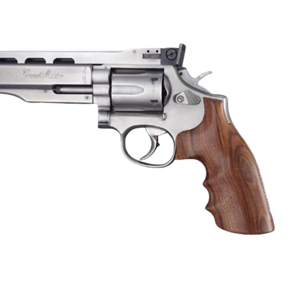 Hogue S&W K/L Square Butt Revolver Grips Pau Ferro Hardwood