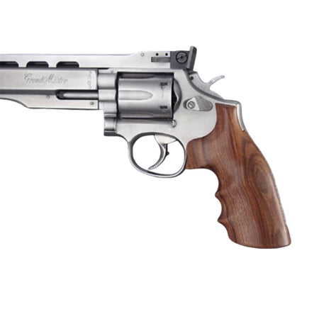 Hogue S&W K/L Square Butt Revolver Grips Pau Ferro Hardwood