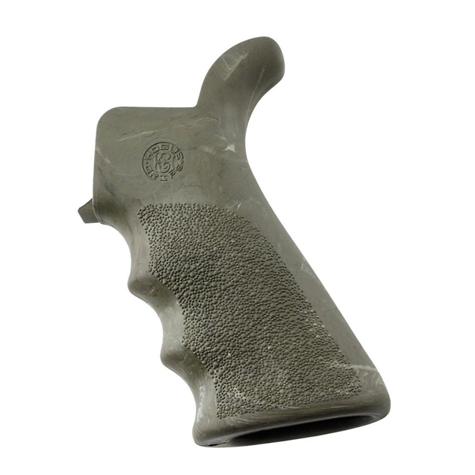 Hogue AR-15 M16 Beavertail Pistol Grip OverMolded Rubber Ghillie Green