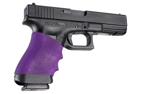 Hogue HandALL Full Size Grip Sleeve for Pistols, Purple