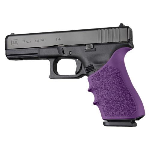 Hogue HandAll Beavertail Rubber Grip Sleeve Glock 17 Gen 1 2 5 Purple