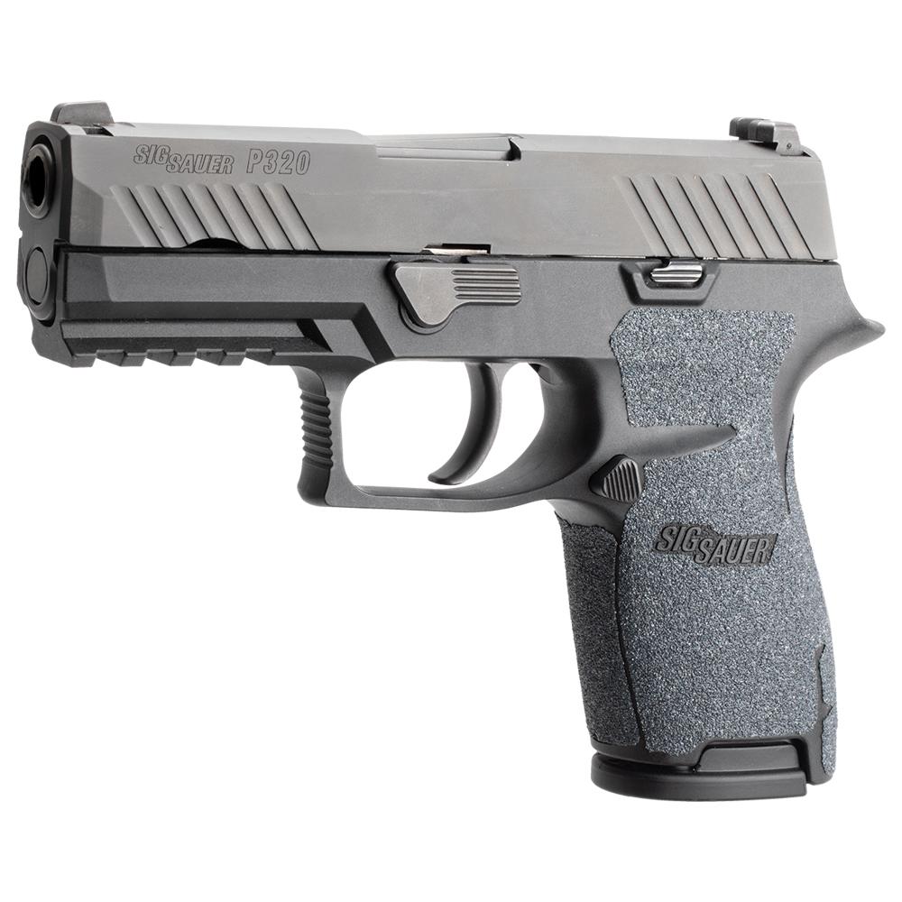 Hogue Wrapter Grit Grip Compatible with Sig Sauer P320 Compact Module - Black