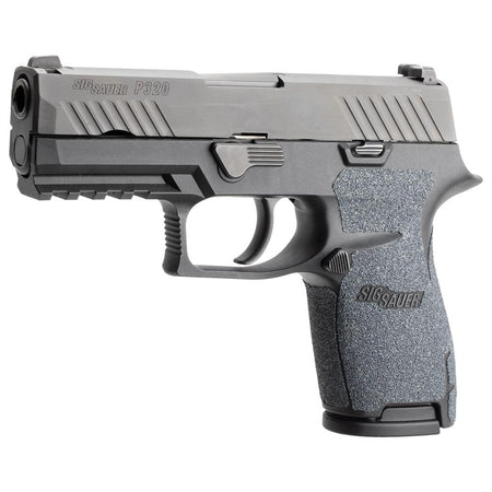 Hogue Wrapter Grit Grip Compatible with Sig Sauer P320 Compact Module - Black