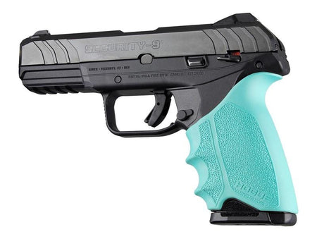 Hogue HandAll Beavertail Rubber Grip Sleeve Ruger Security-9 Aqua