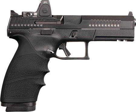 Hogue HandAll Black Beavertail Grip Sleeve for CZ P-10 Full Size 9mm