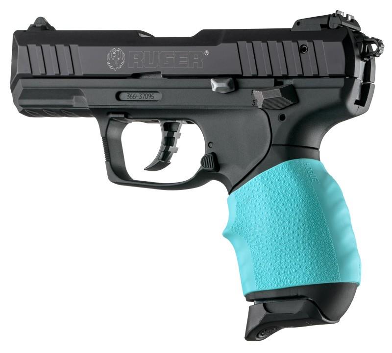 Hogue Handall Jr. Small Grip Sleeve for Compact Pistols Aqua