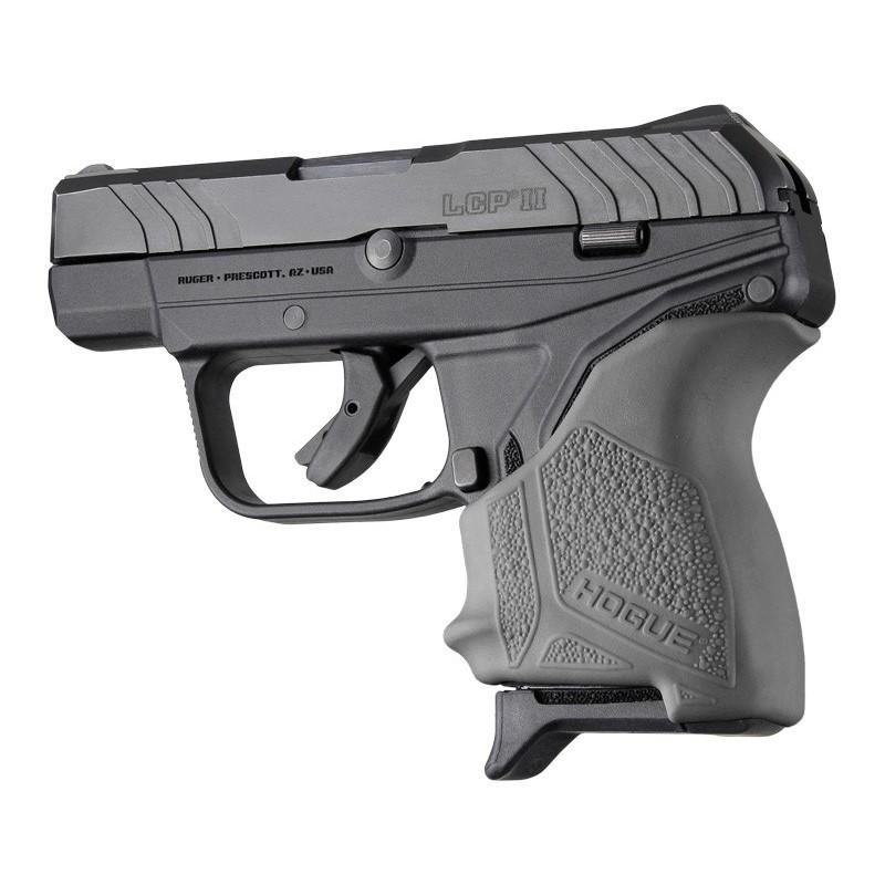 Hogue HandAll Beavertail Handgun Grip Sleeve Ruger LCP II Slate Gray