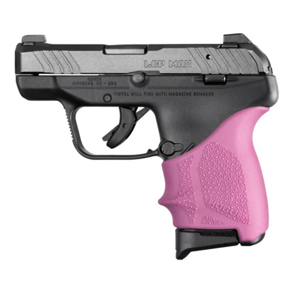 Hogue HandAll Beavertail Rubber Grip Sleeve Ruger LCP Max Pink