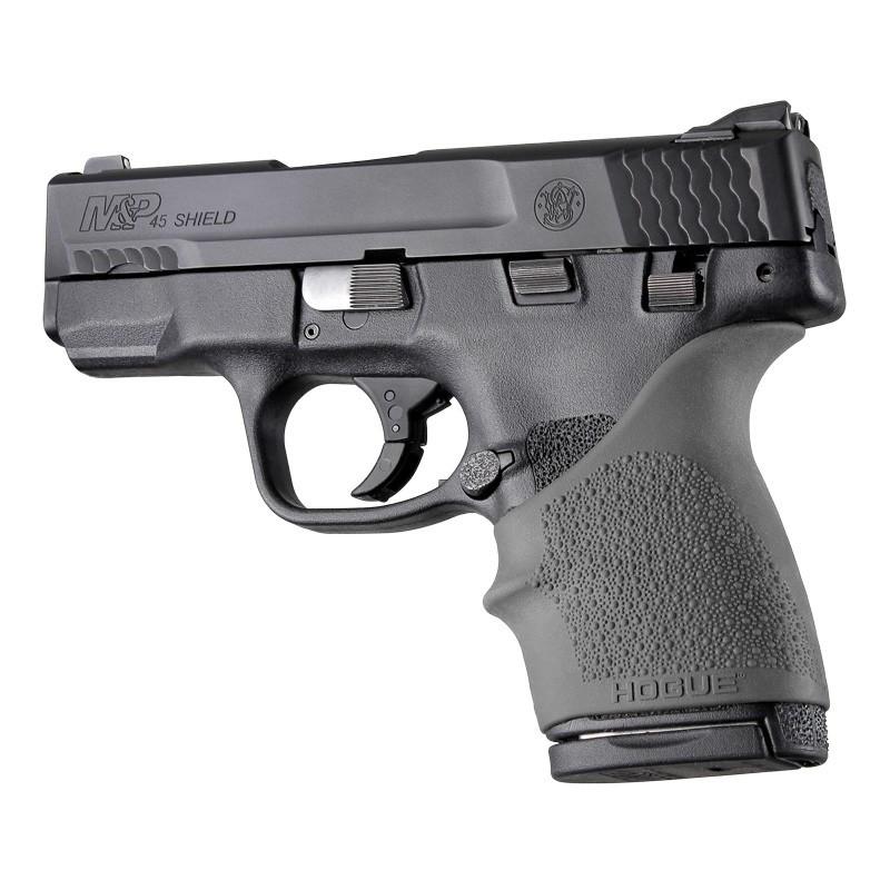 Hogue HandAll Beavertail Grip Sleeve Slate Grey for S&W M&P Shield 45 and Kahr P9/40 CW9/40